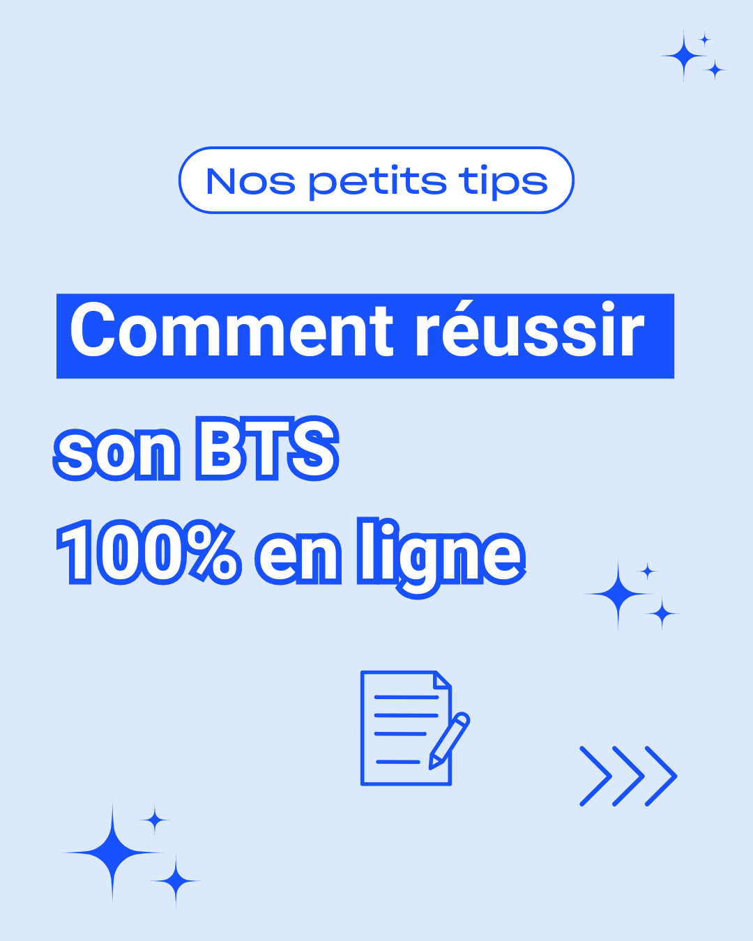 Comment réussir son BTS 100% en ligne 1